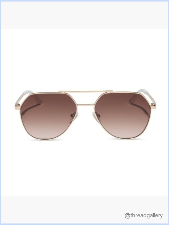 Oversized Aviator Sunglasses for Women main image 7